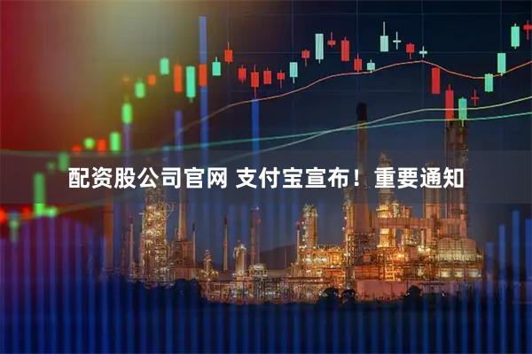 配资股公司官网 支付宝宣布！重要通知